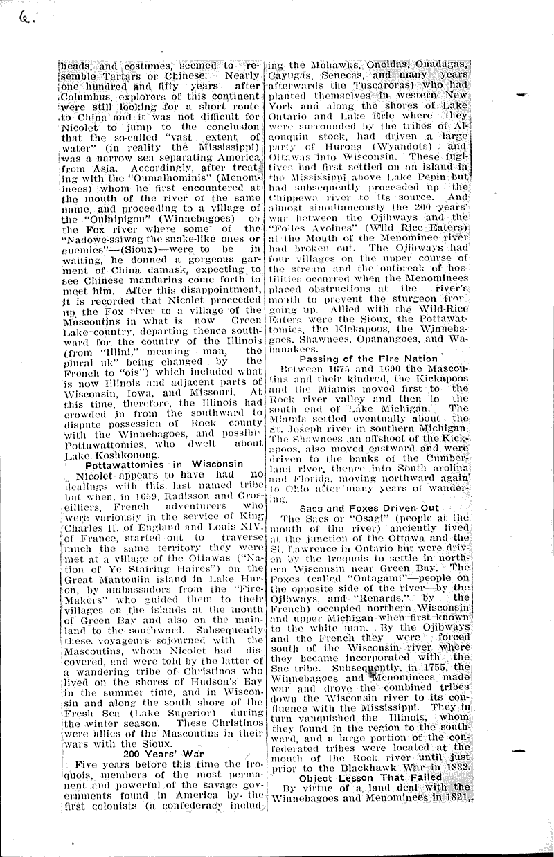  Source: Janesville Gazette Topics: Indians and Native Peoples Date: 1907-06-19