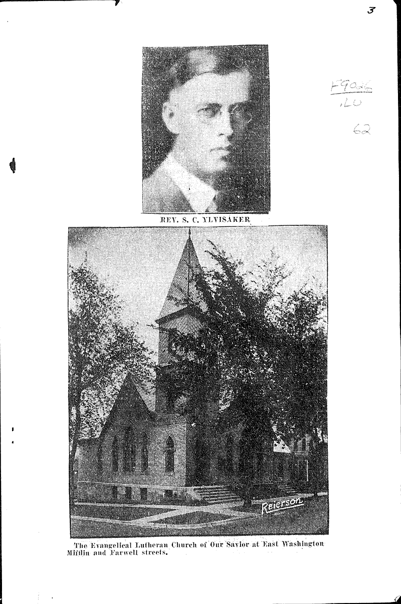  Source: Wisconsin State Journal Topics: Church History Date: 1930-04-27