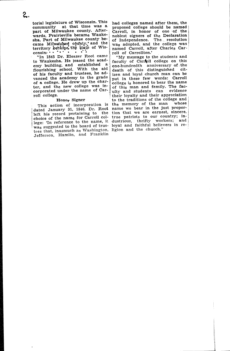  Source: Waukesha Daily Freeman Topics: Education Date: 1932-11-11