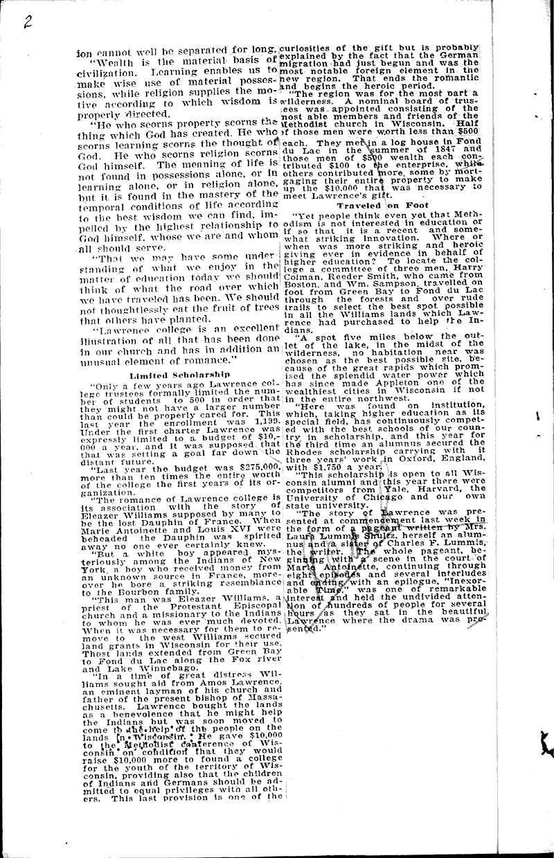  Source: Neenah Daily News Topics: Education Date: 1922-06-03
