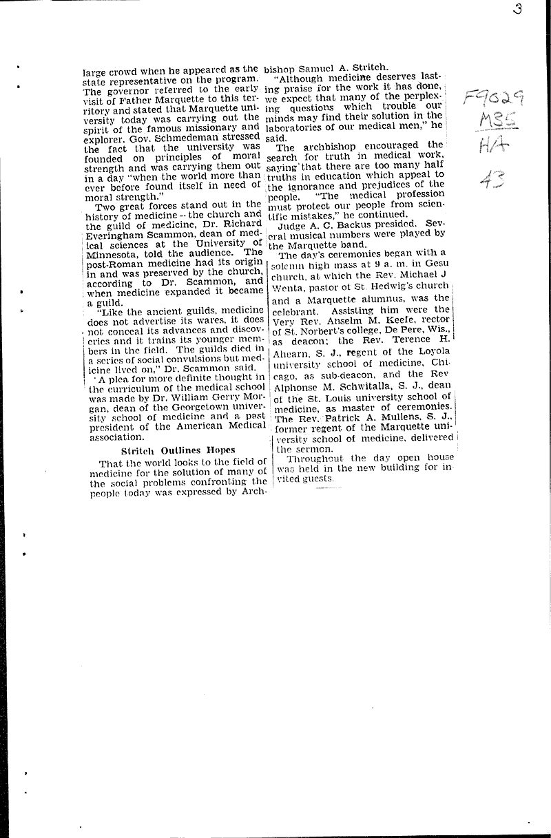  Source: Milwaukee Sentinel Topics: Education Date: 1933-01-04