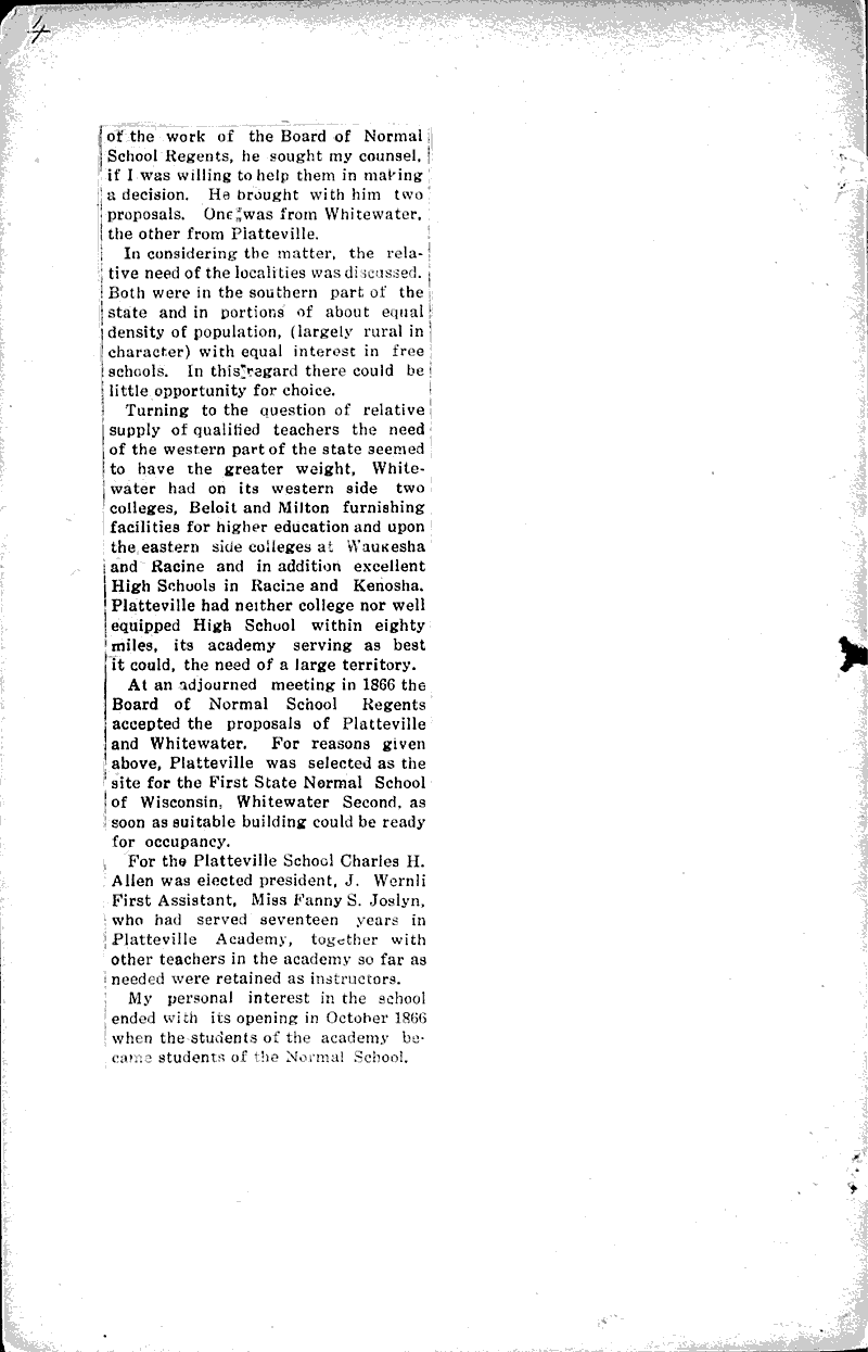  Source: Platteville Journal Topics: Education Date: 1917-03-14