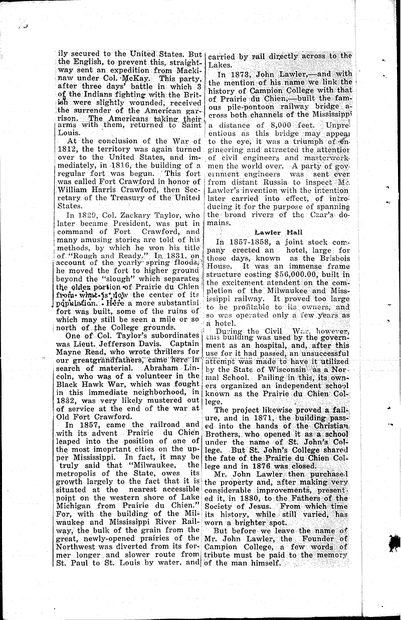  Source: Prairie du Chien Courier Topics: Education Date: 1919-10-14