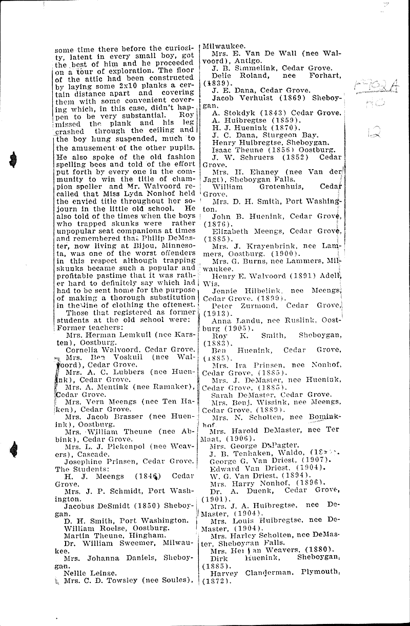  Source: Sheboygan Press Topics: Immigrants Date: 1927-08-29