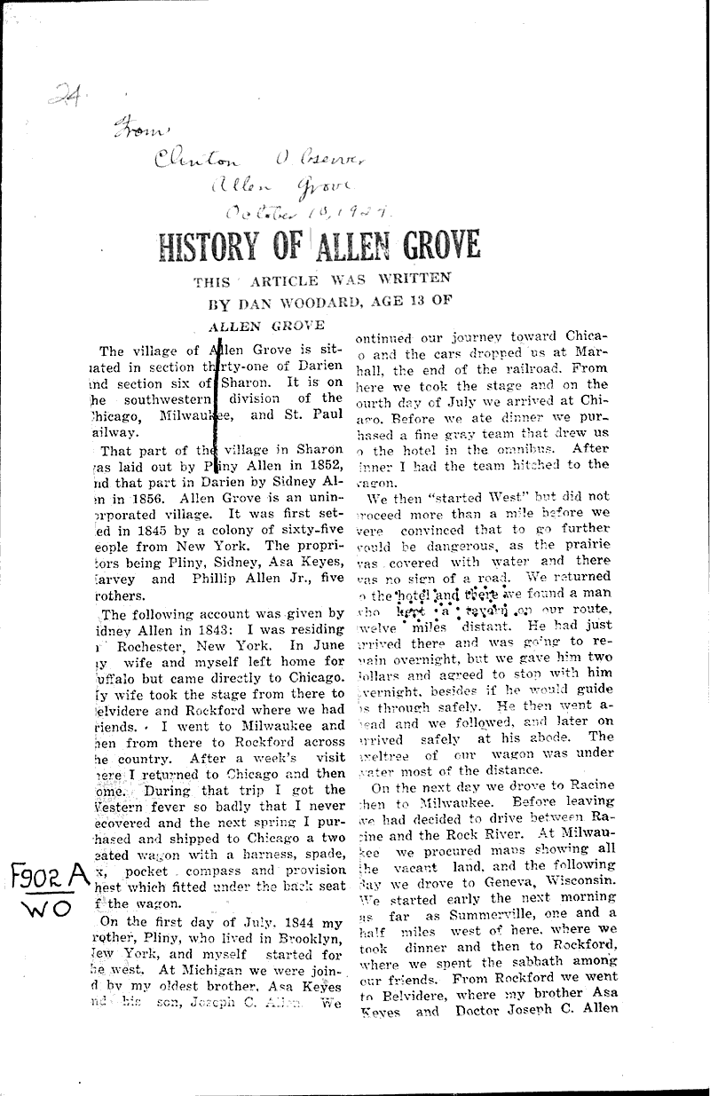  Source: Clinton Times-Observer Date: 1929-10-10