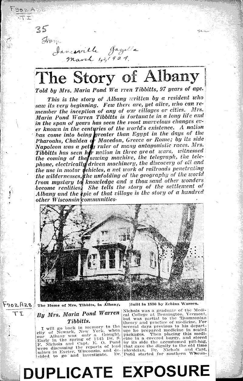  Source: Janesville Gazette Date: 1924-03-12