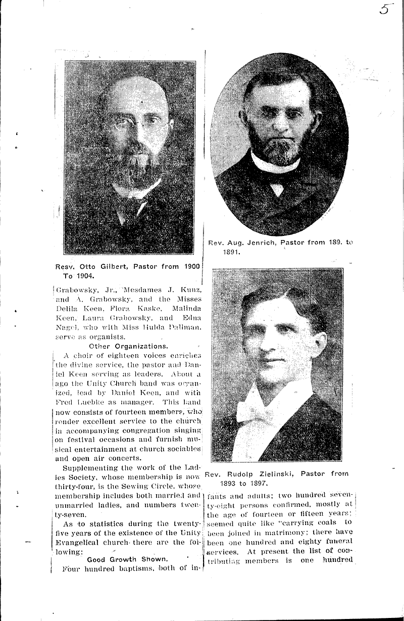  Source: Antigo Journal Topics: Church History Date: 1915-09-04