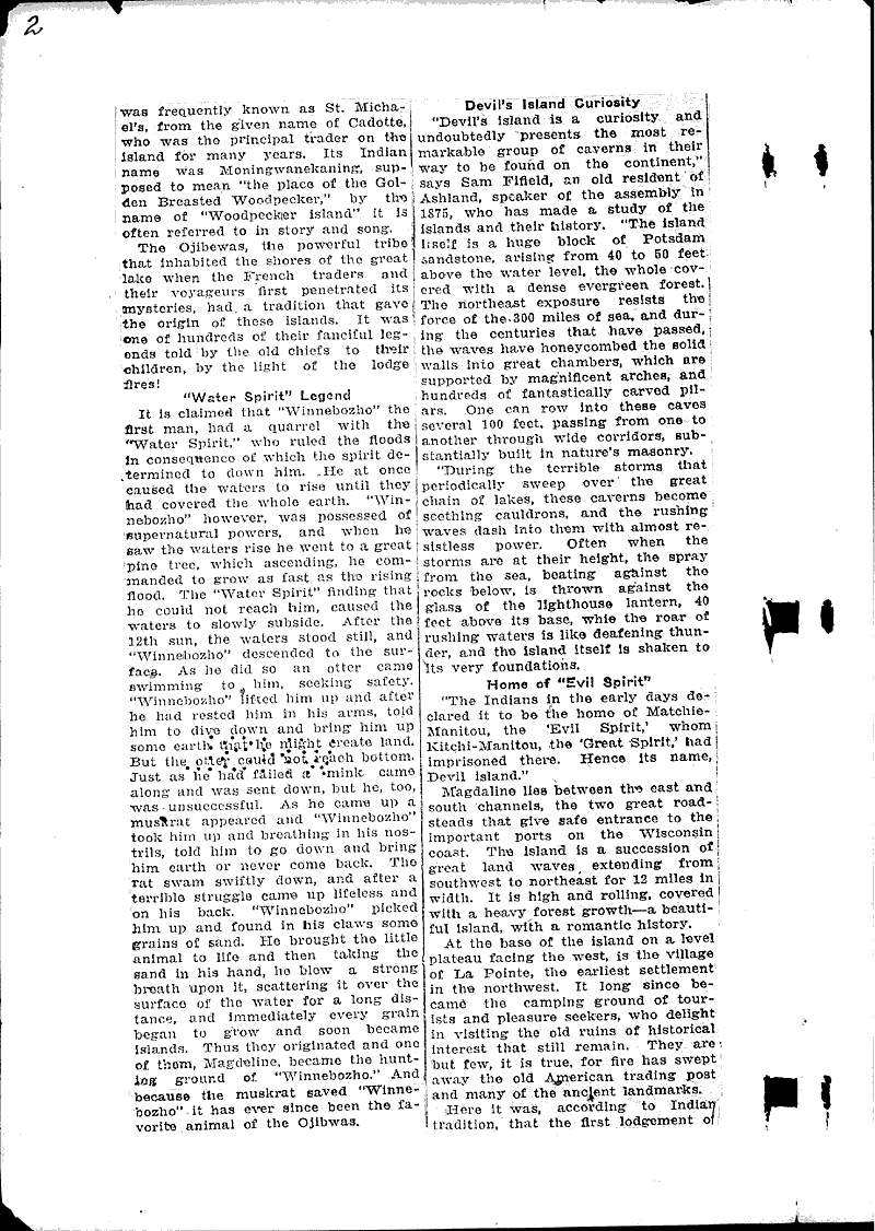  Source: Wisconsin State Journal Topics: Indians and Native Peoples Date: 1923-10-07