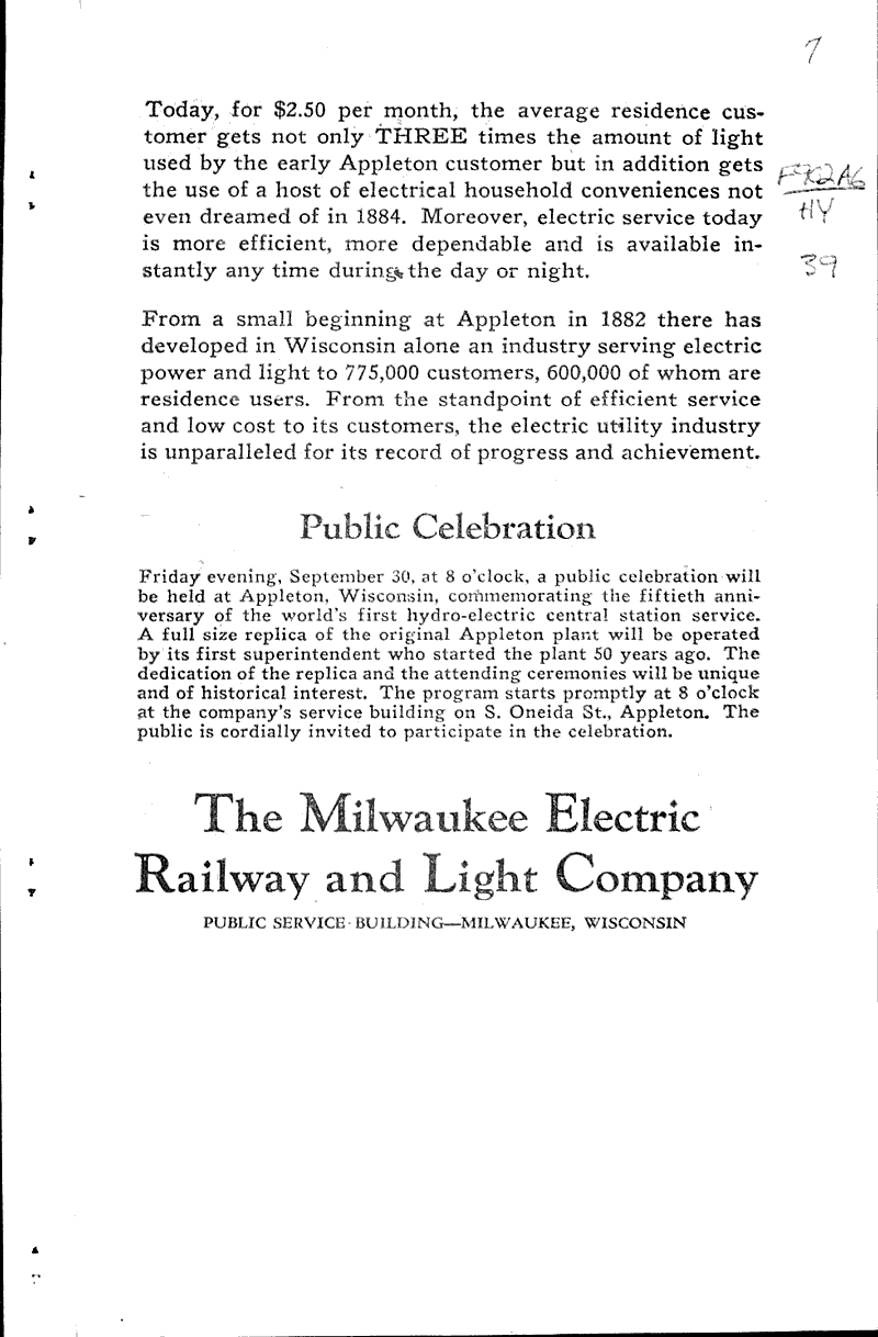  Source: Wisconsin News Topics: Industry Date: 1932-09-29