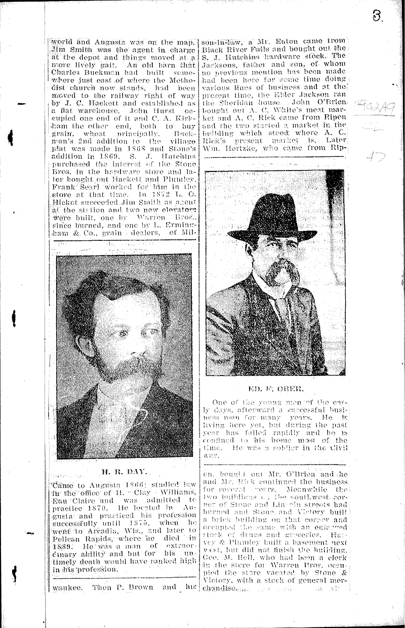  Source: Eau Claire Leader Topics: Industry Date: 1906-05-25