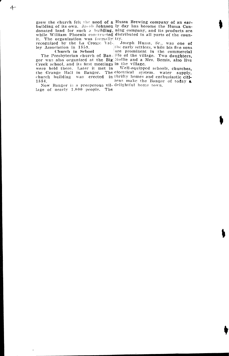 La Crosse county historical society Newspaper Article/Clipping Wisconsin Historical Society