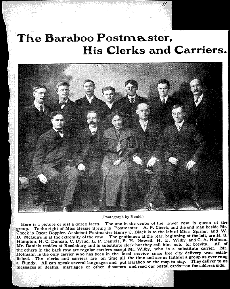  Source: Baraboo Daily News Topics: Government and Politics Date: 1906-01-31