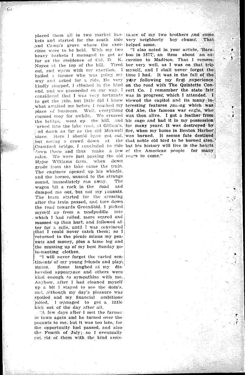  Source: Baraboo Daily News Topics: Transportation Date: 1921-09-10