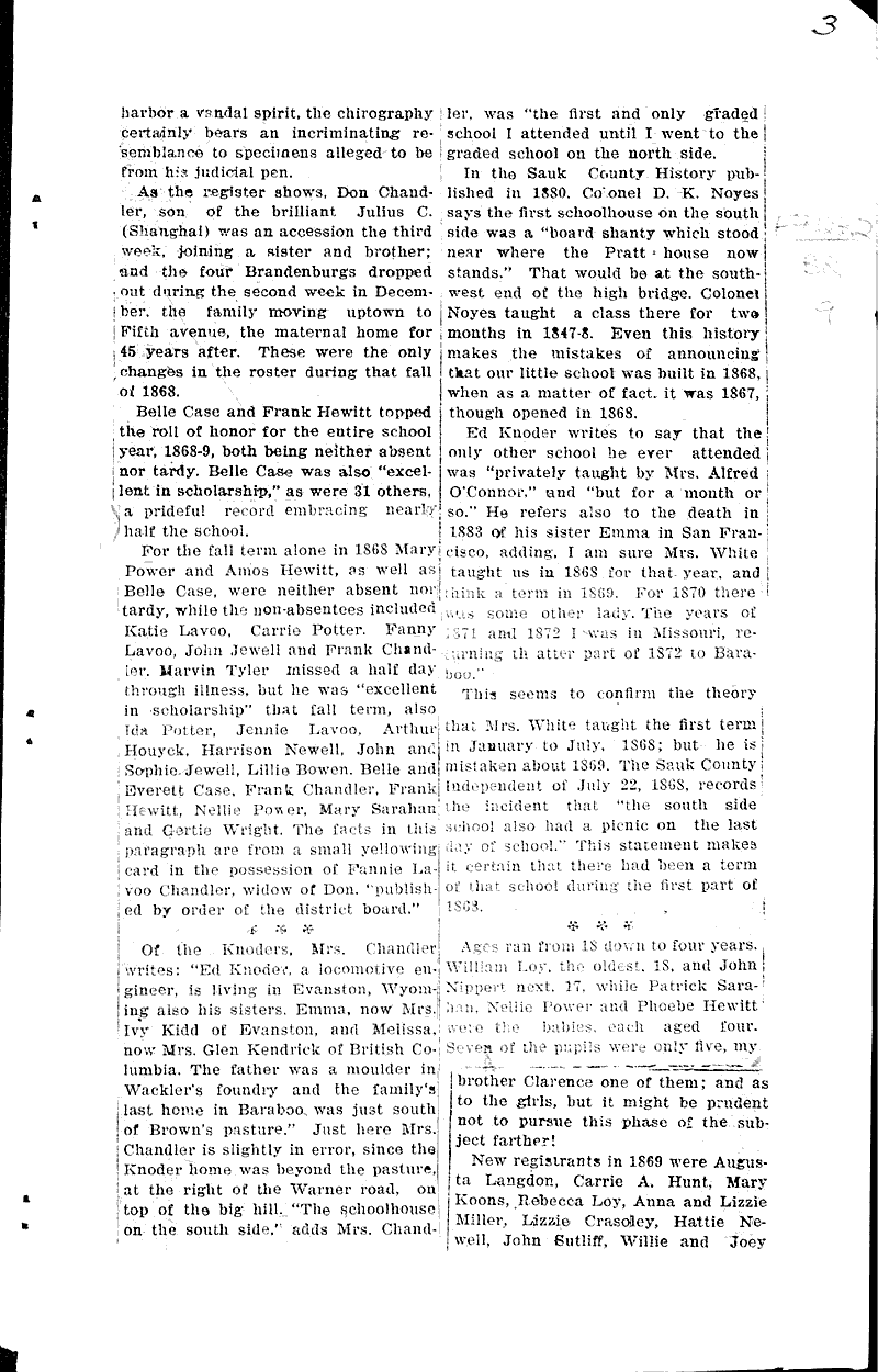  Source: Baraboo Daily News Topics: Education Date: 1923-06-01