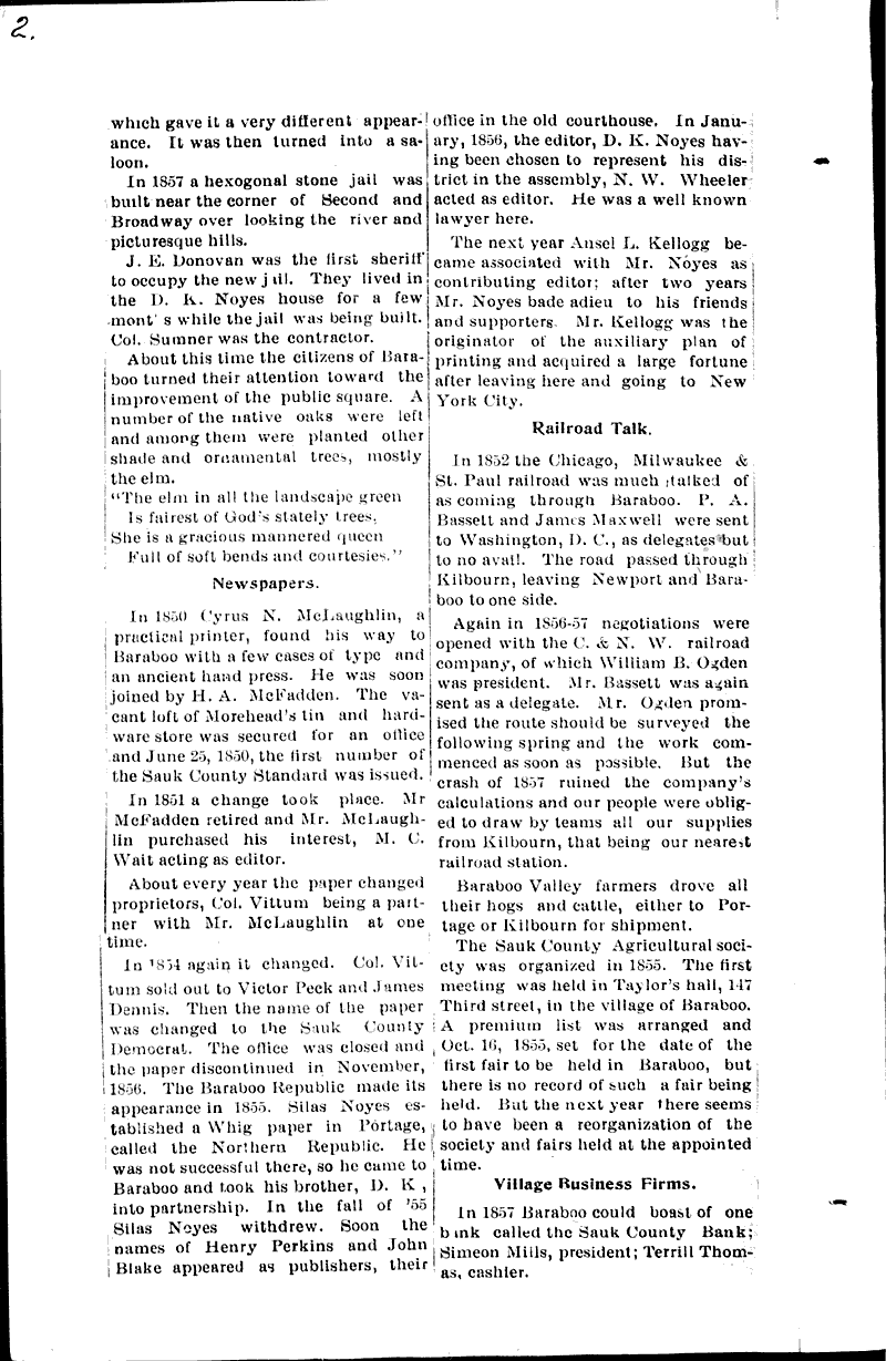  Source: Baraboo Daily News Date: 1911-07-27