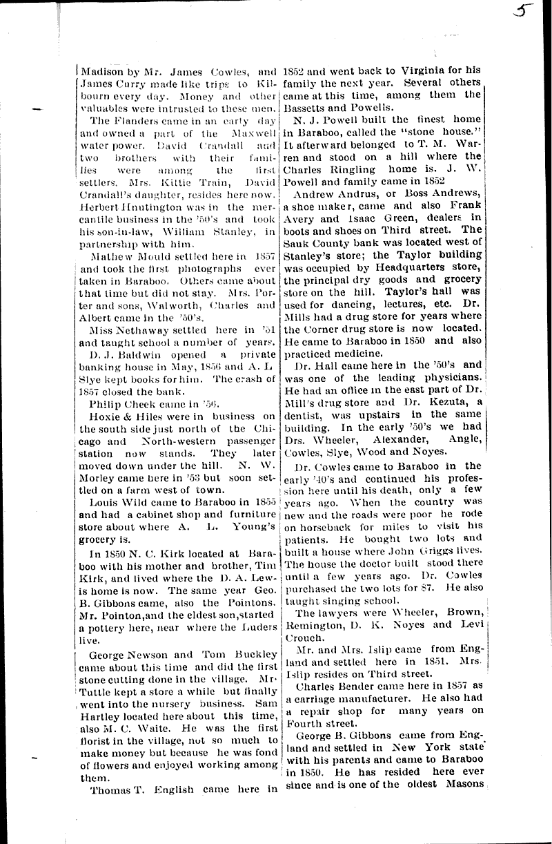  Source: Baraboo Daily News Date: 1911-07-27