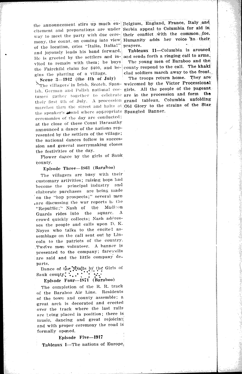  Source: Baraboo Republic Date: 1924-06-25