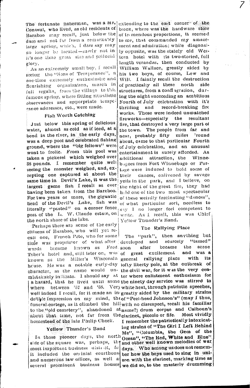  Source: Baraboo Daily News Date: 1913-07-19
