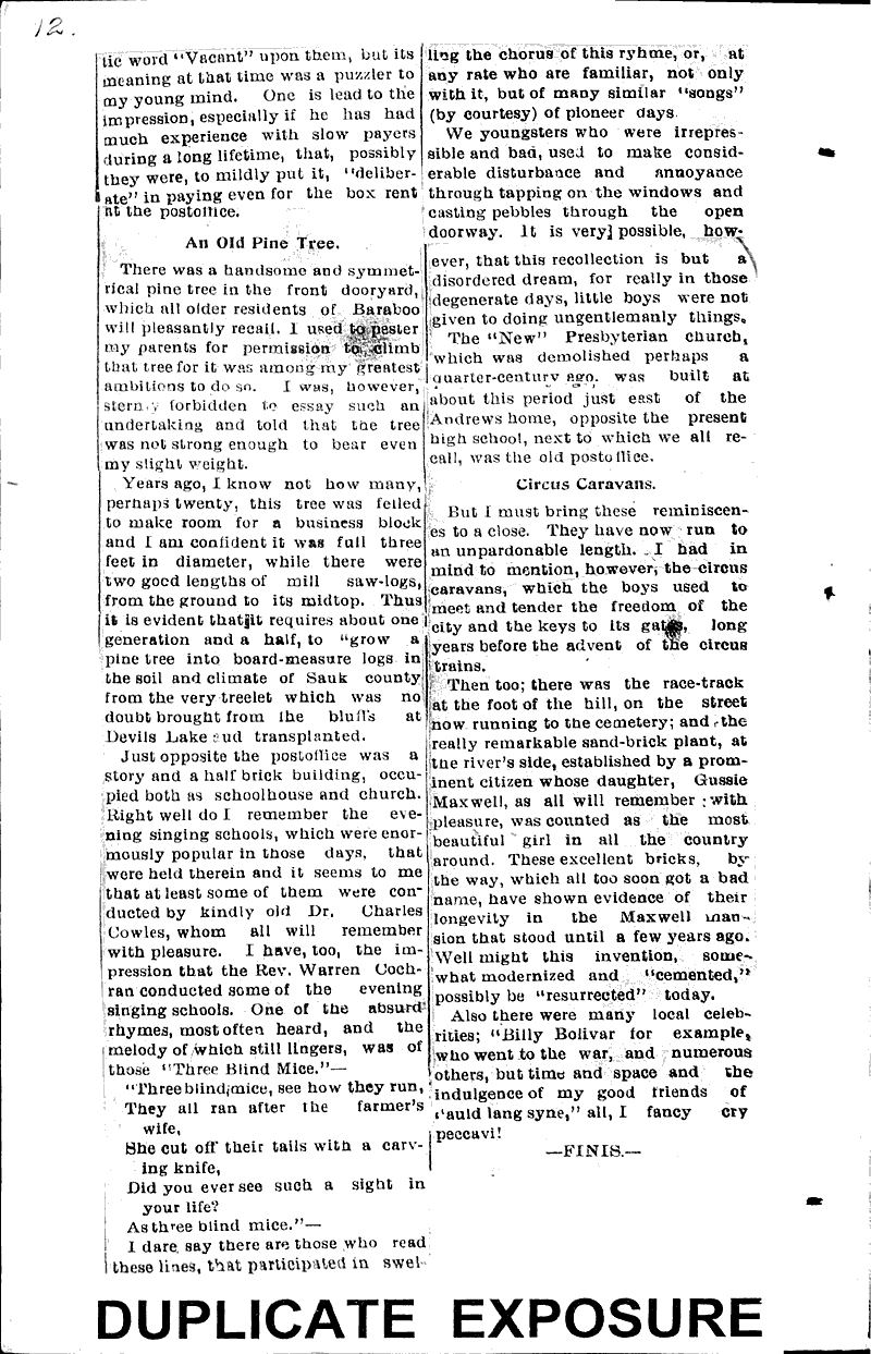  Source: Baraboo Daily News Date: 1913-07-19