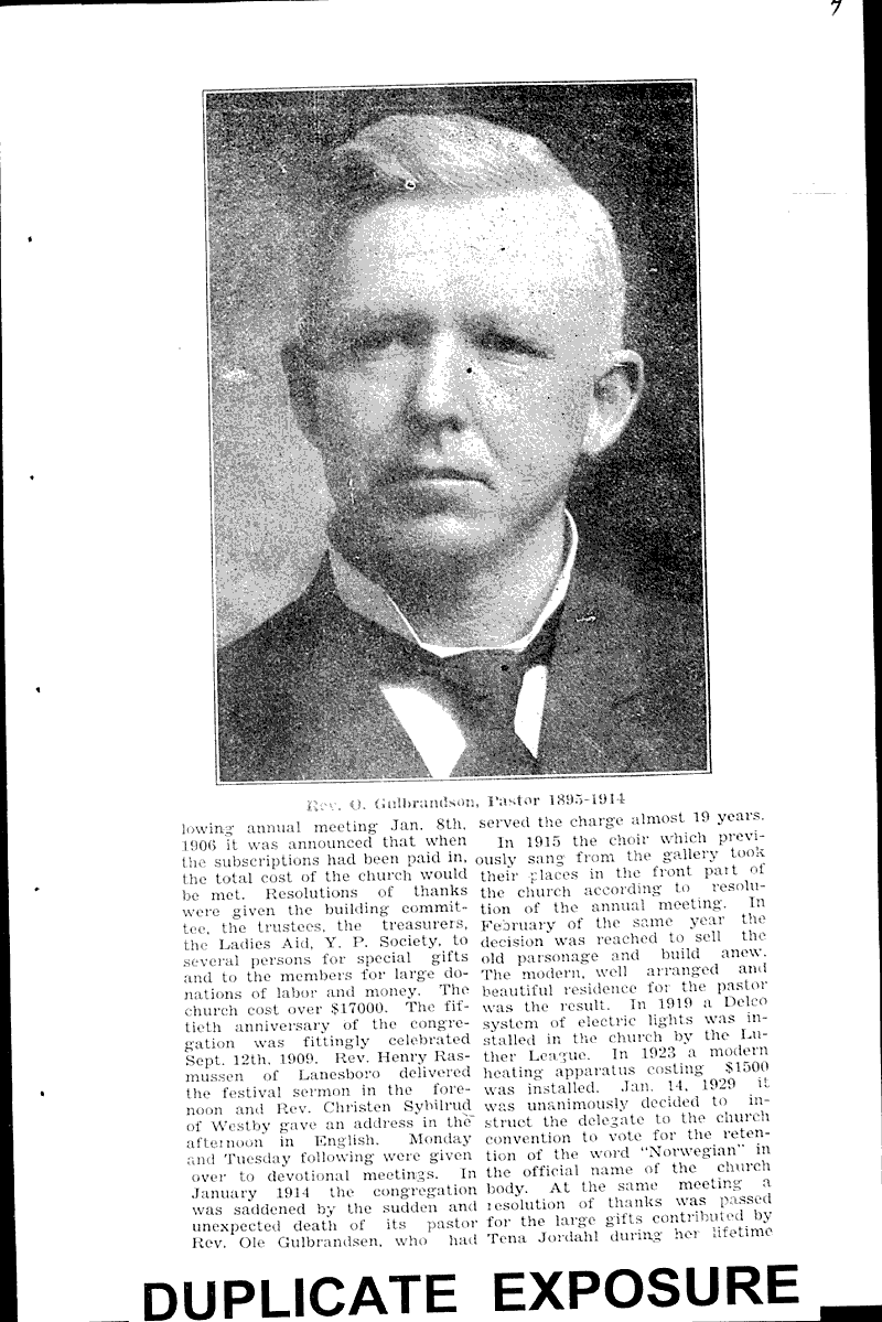  Source: Blair Press Topics: Church History Date: 1929-08-20