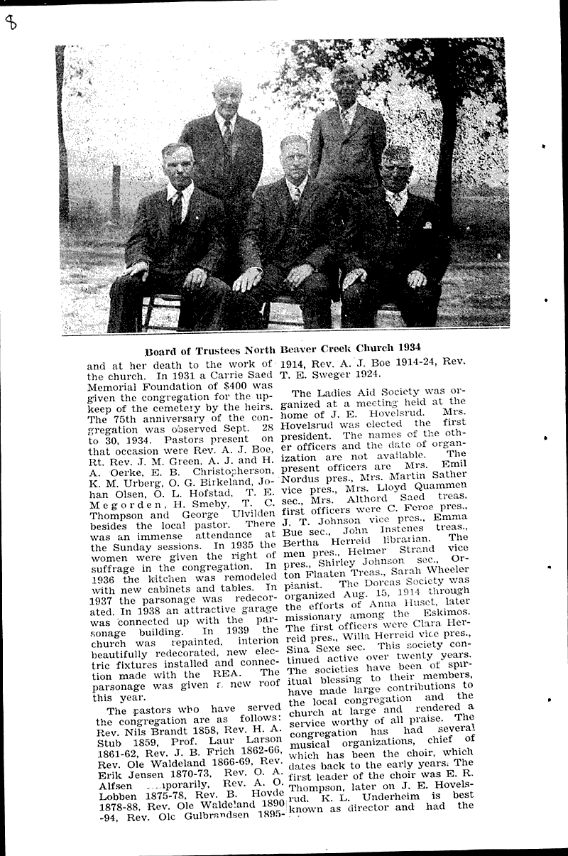  Source: Blair Press Topics: Church History Date: 1929-08-20
