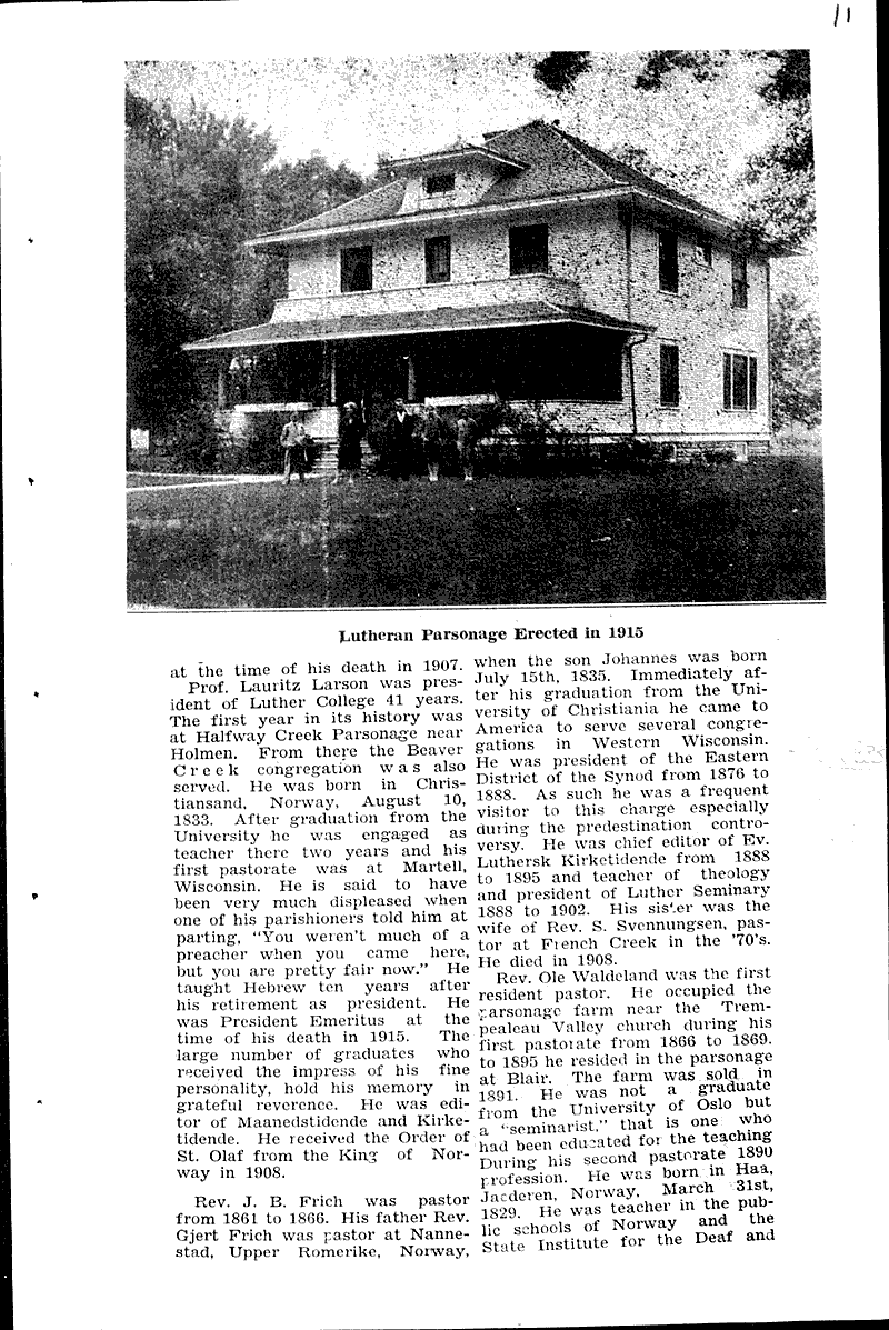  Source: Blair Press Topics: Church History Date: 1929-08-20