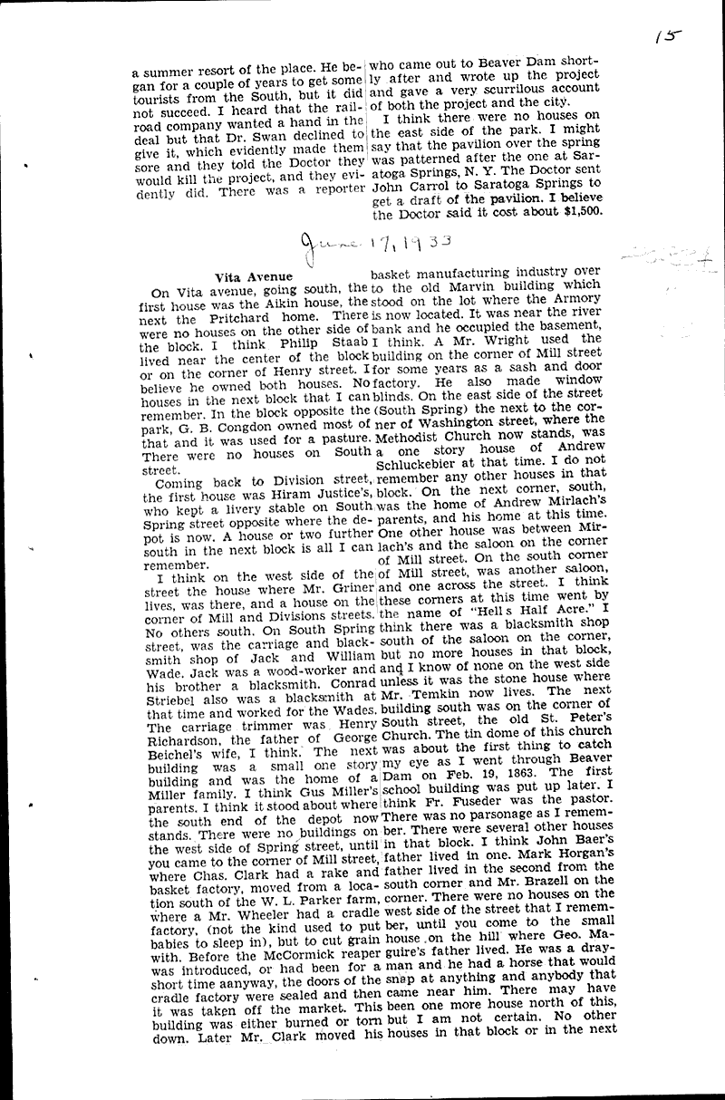  Source: Beaver Dam Daily Citizen Date: 1938-05-27