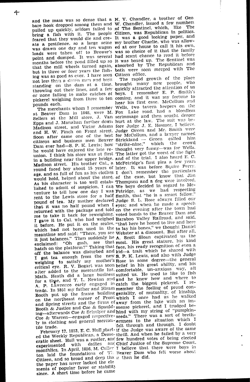  Source: Beaver Dam Daily Citizen Date: 1931-03-26