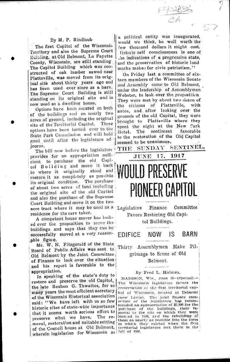  Source: Madison Democrat Topics: Architecture Date: 1917-03-20