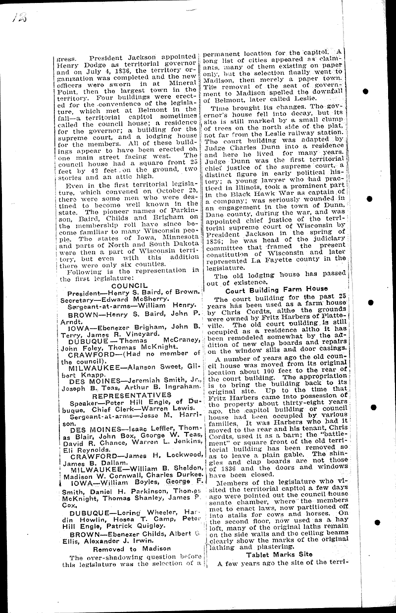  Source: Madison Democrat Topics: Architecture Date: 1917-03-20