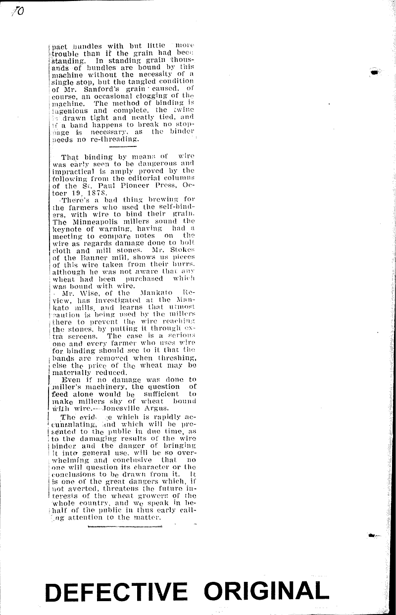  Source: Beloit Daily News Topics: Industry Date: 1911-06-01