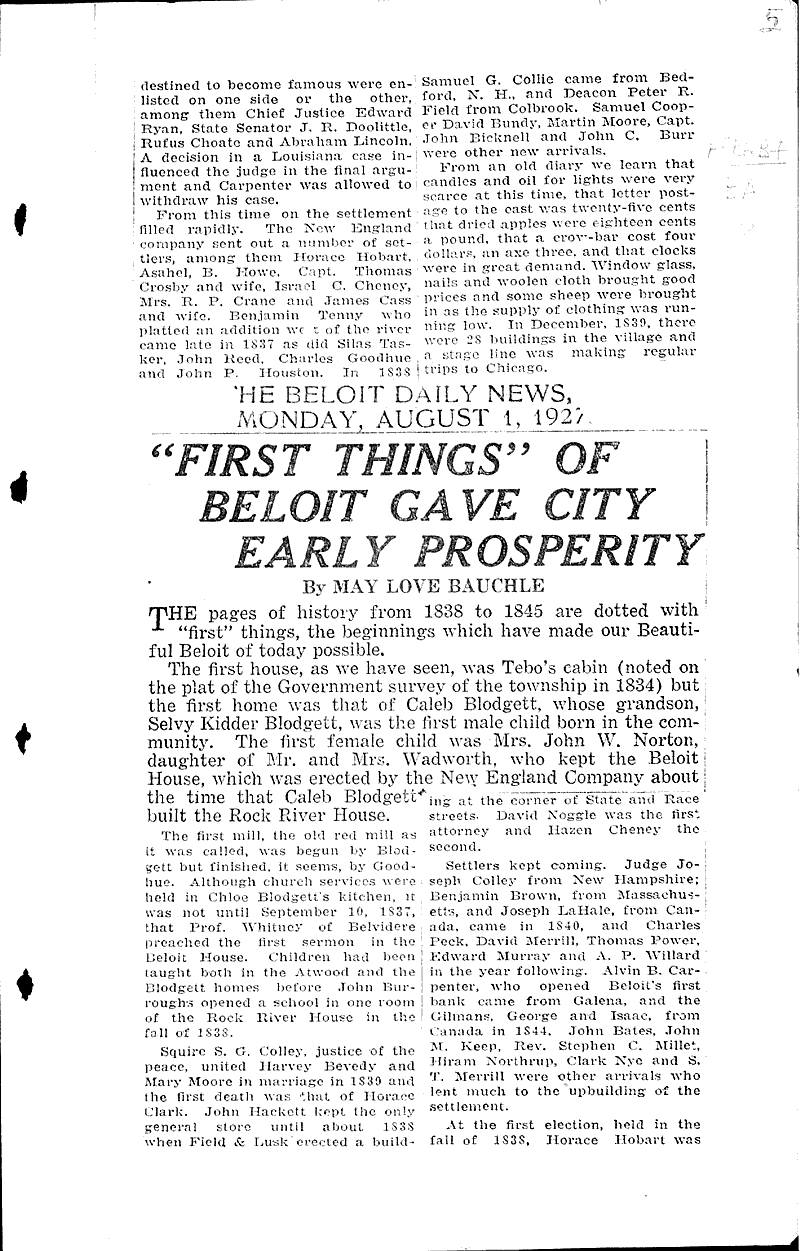  Source: Beloit Daily News Date: 1927-07-25