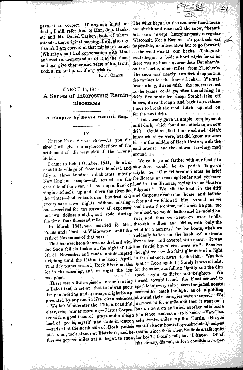  Source: Beloit Free Press Date: 1878-01-03