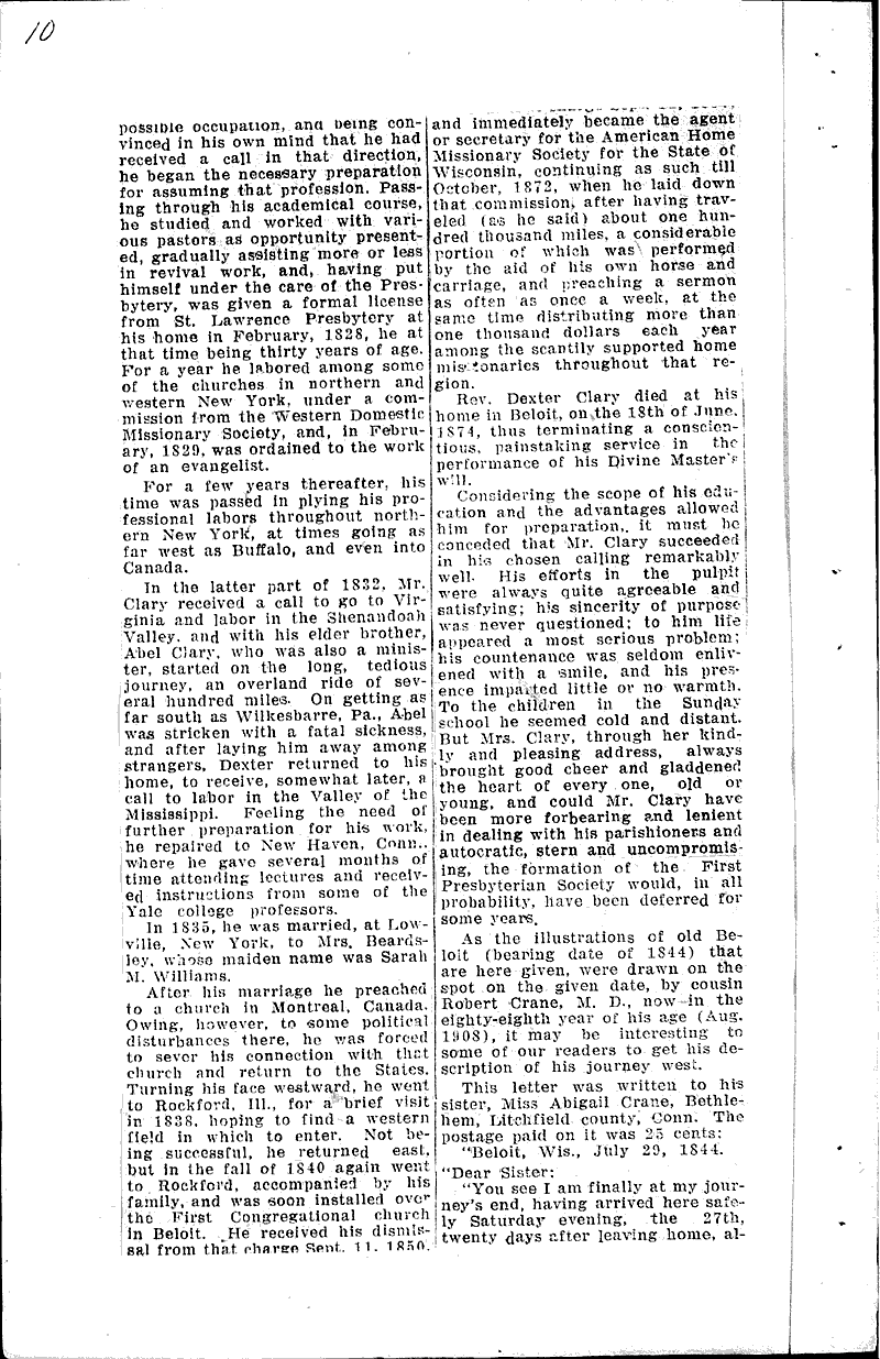  Source: Beloit News Date: 1916-08-14