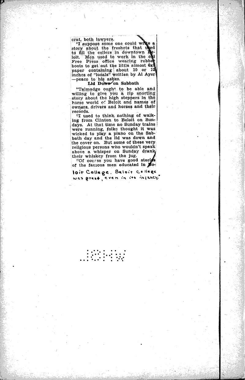  Source: Beloit Daily News Date: 1930-08-21