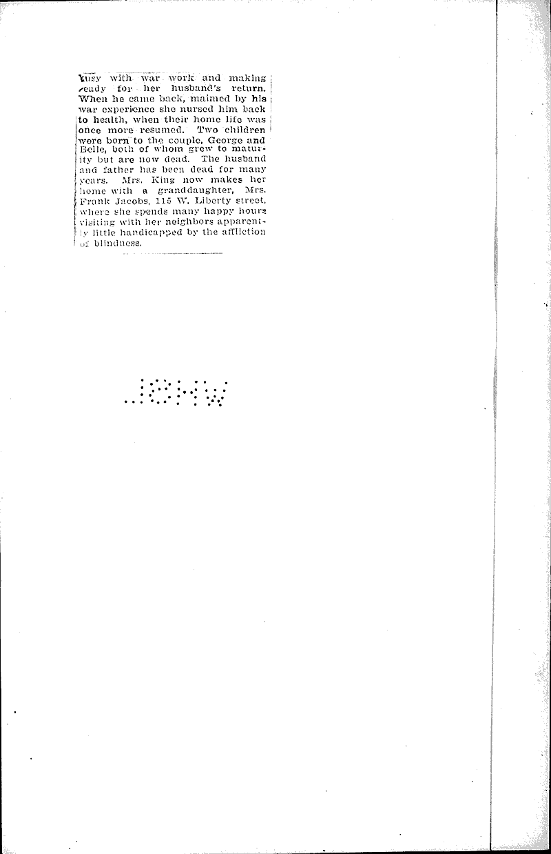  Source: Beloit Daily News Topics: Indians and Native Peoples Date: 1921-01-12