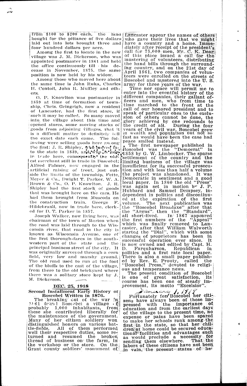  Source: Fennimore Times Date: 1918-12-18