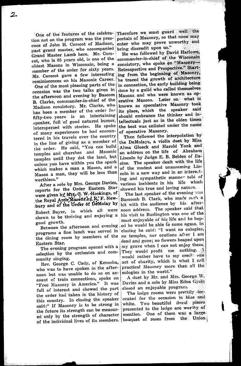  Source: Burlington Standard Democrat Topics: Social and Political Movements Date: 1924-02-21