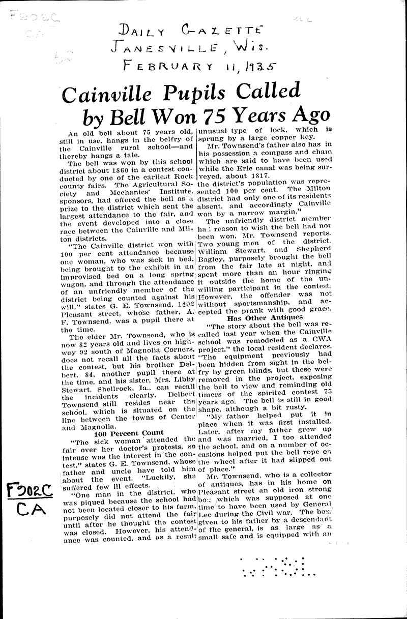  Source: Janesville Daily Gazette Date: 1935-02-11
