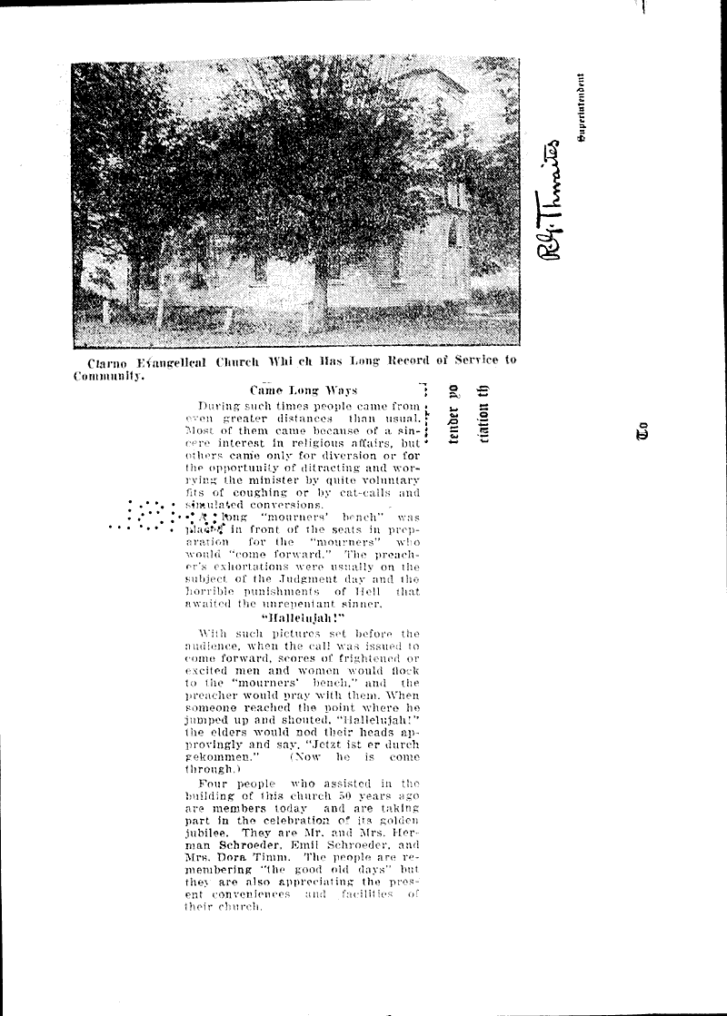 Source: Wisconsin State Journal Topics: Church History Date: 1925-11-08