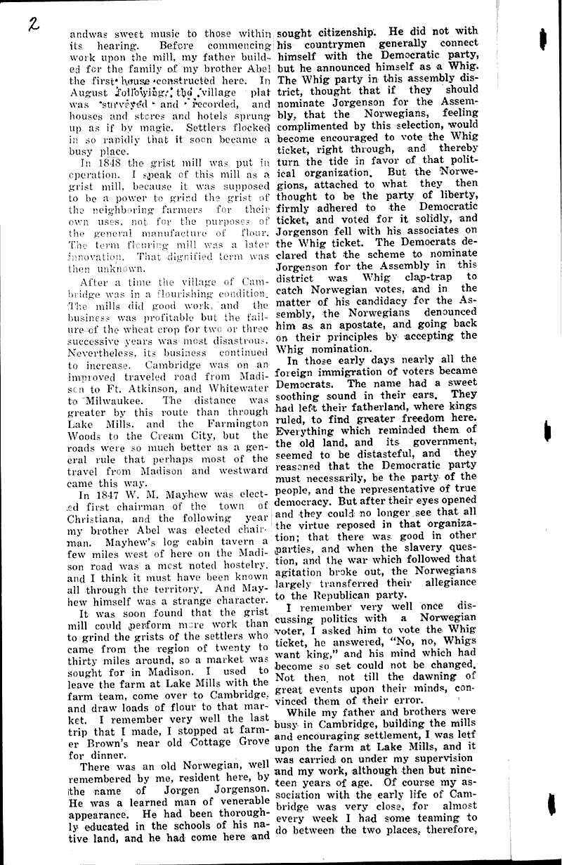  Source: Cambridge News Date: 1936-07-03