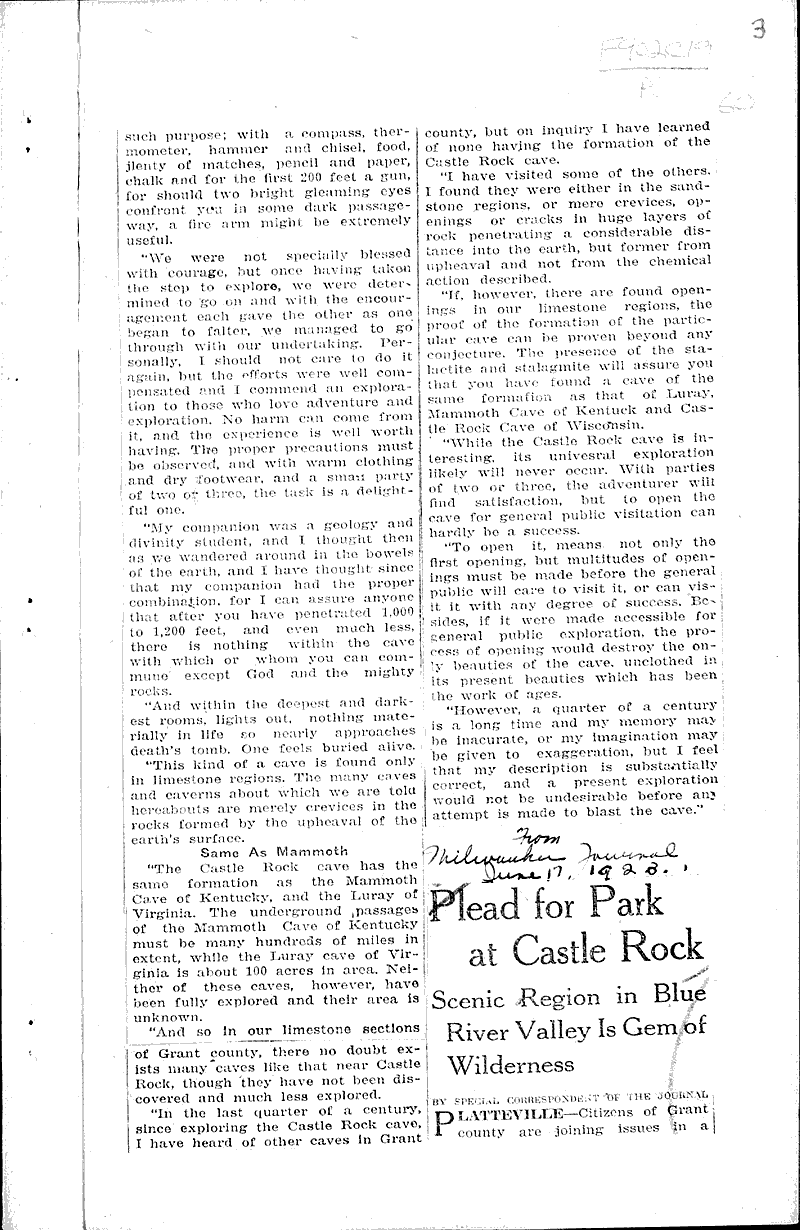  Source: Wisconsin State Journal Date: 1922-11-12
