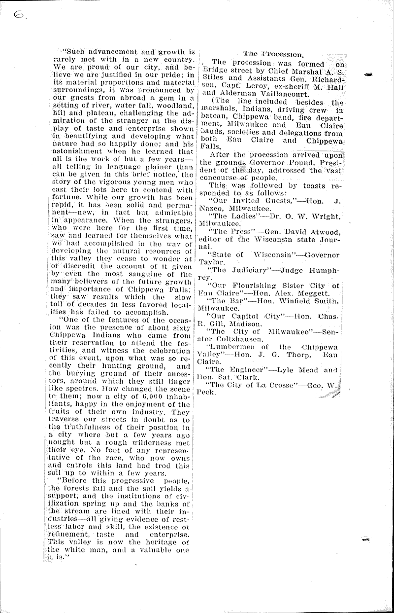  Source: Eau Claire Leader Topics: Transportation Date: 1915-02-21