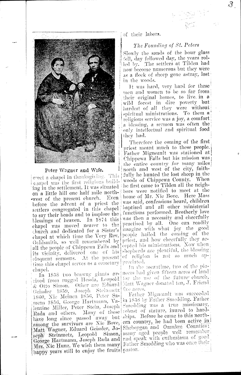  Source: Chippewa Sentinel Topics: Church History Date: 1910-08-25