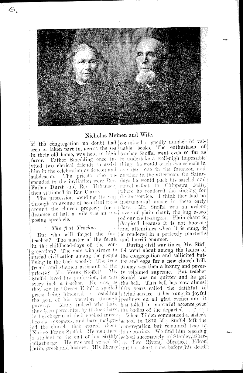  Source: Chippewa Sentinel Topics: Church History Date: 1910-08-25