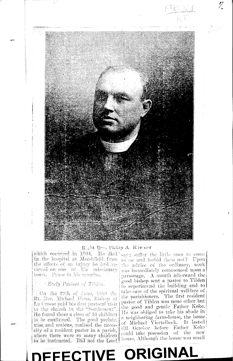  Source: Chippewa Sentinel Topics: Church History Date: 1910-08-25
