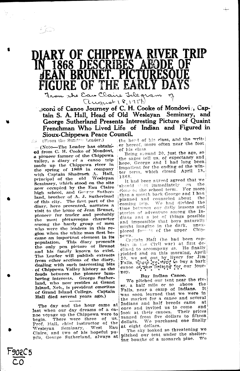  Source: Eau Claire Telegram Date: 1917-08-18