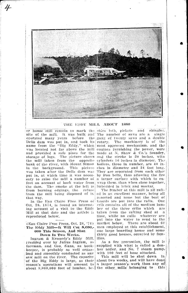  Source: Eau Claire Telegram Topics: Industry Date: 1916-02-02