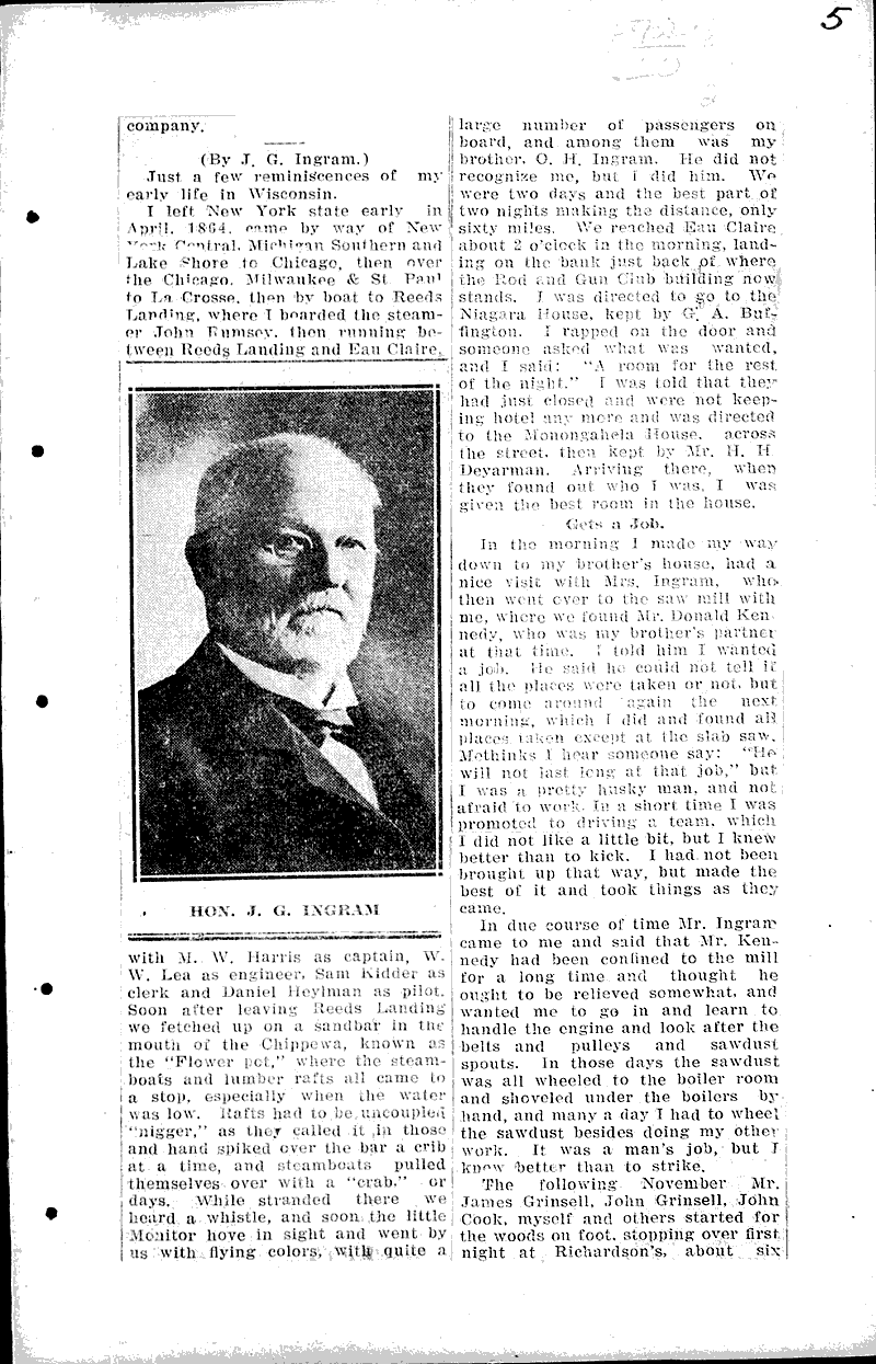  Source: Eau Claire Telegram Topics: Industry Date: 1916-02-02