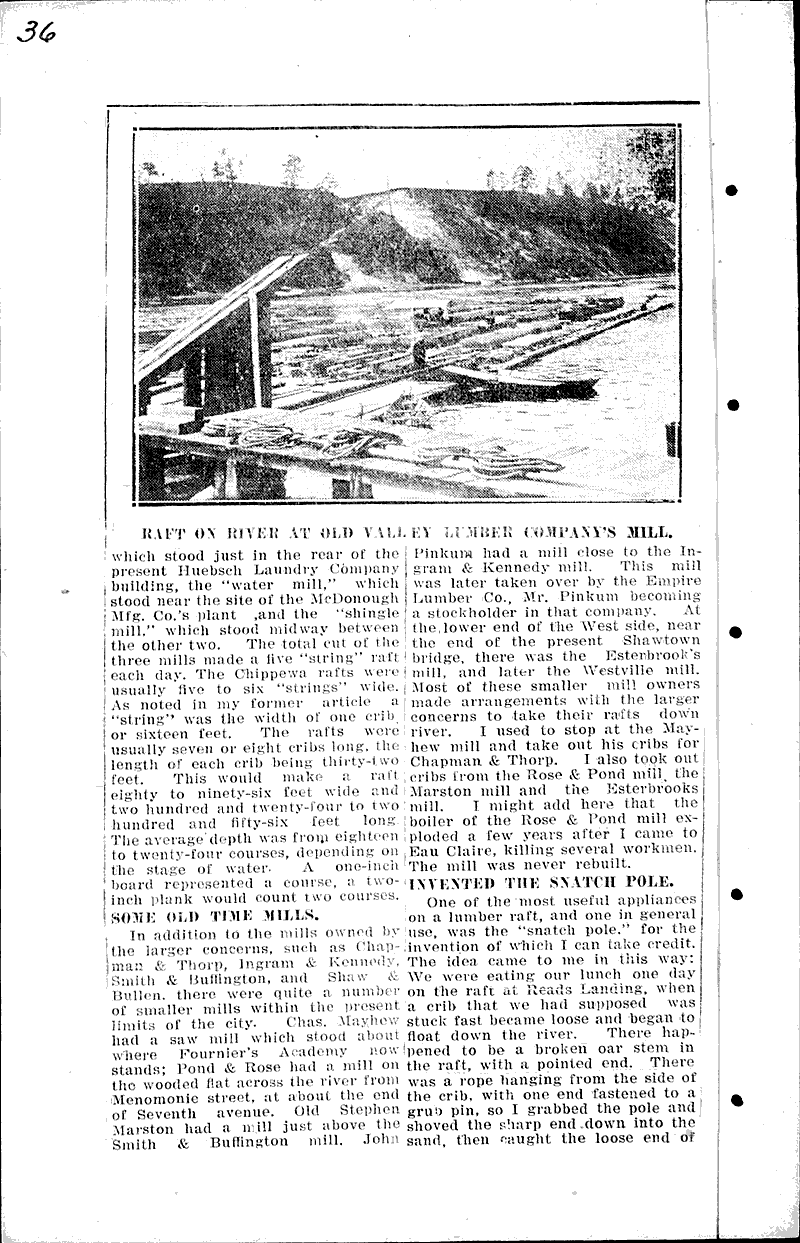  Source: Eau Claire Telegram Topics: Industry Date: 1916-02-02